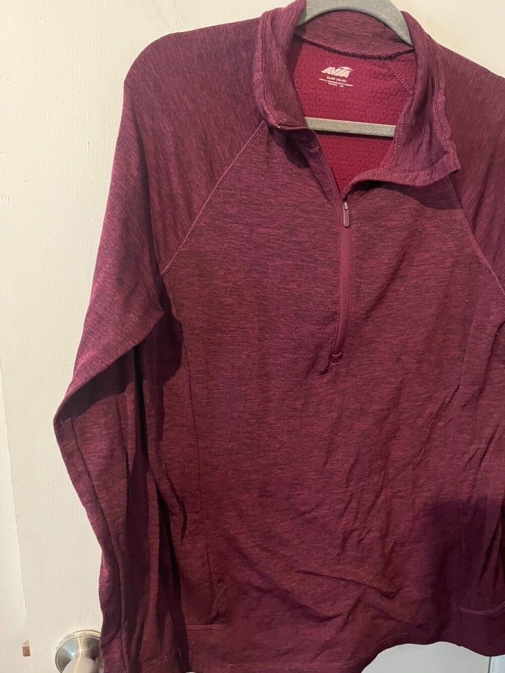 AVIA PULL OVER ATHLETIC TOP SZ XL